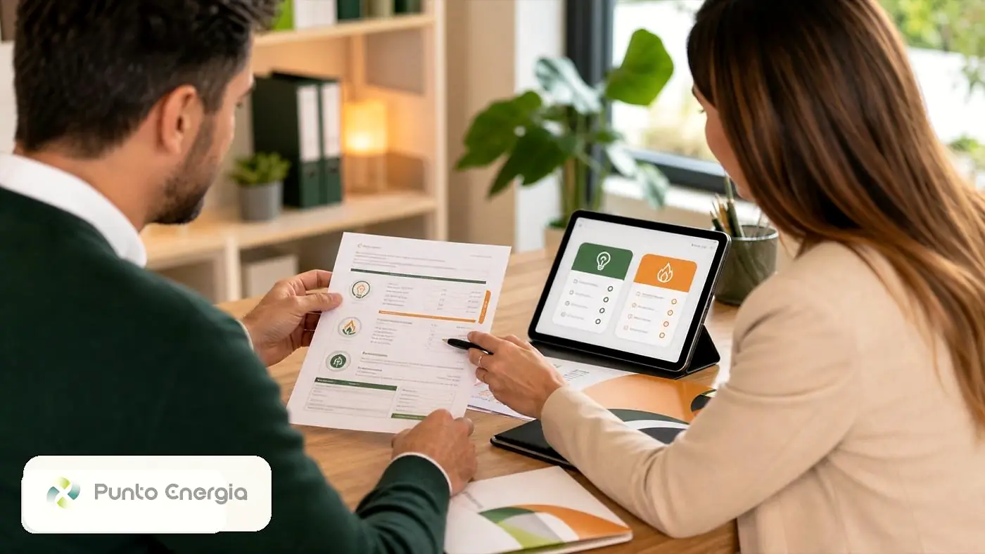Offerta dual fuel luce e gas casa e business Punto Energia