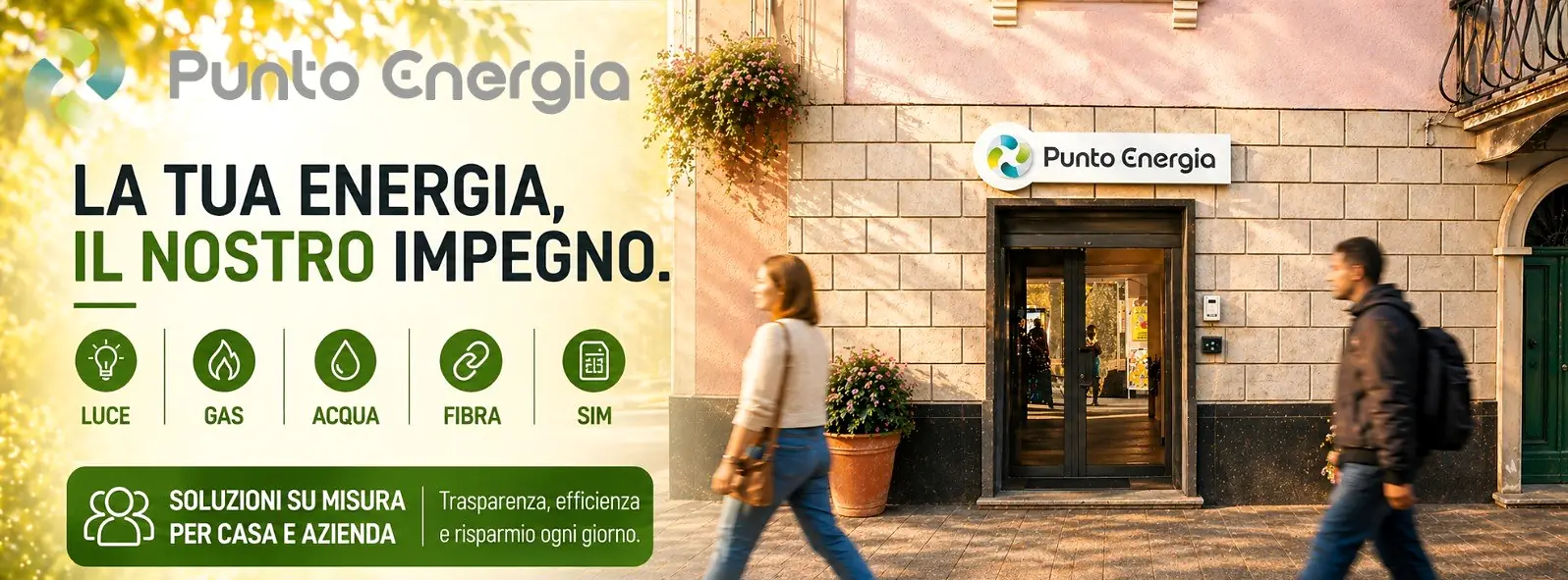 Sede Punto Energia Busalla e confronto bollette